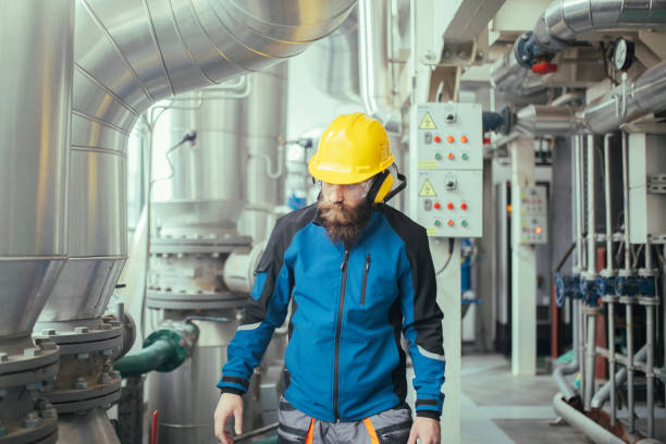 istock Working day in the heating plant. 1429191443