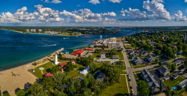 istock Port Huron,Ft Gratiot Lighthouse,Michigan 1429193417
