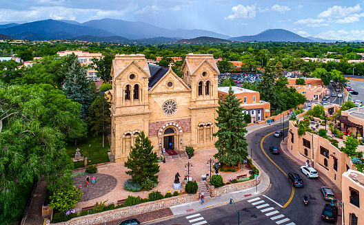 The Cathedral Basilica of St. Francis of Assisi,Santa Fe,NM