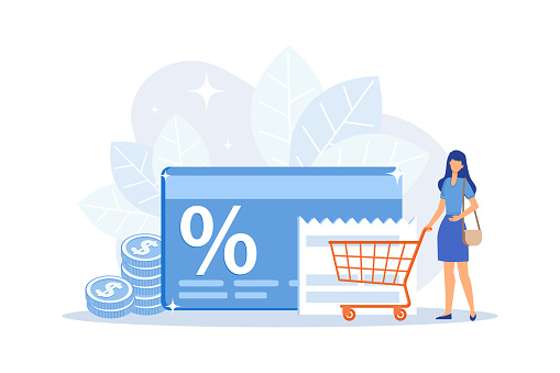 Marketing Strategy Cartoon Web Icon Loyalty Business Model Shopping  Discount Offer Customer Reward Shop Virtual Currency Points Exchanging  Vector Illustration Stock Illustration - Download Image Now - iStock