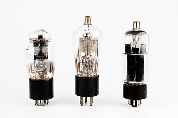 istock old dusty  vacuum tubes white background 142922226