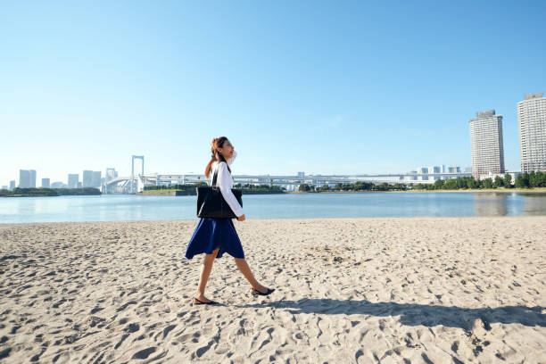 Businesswoman portrait outdoors