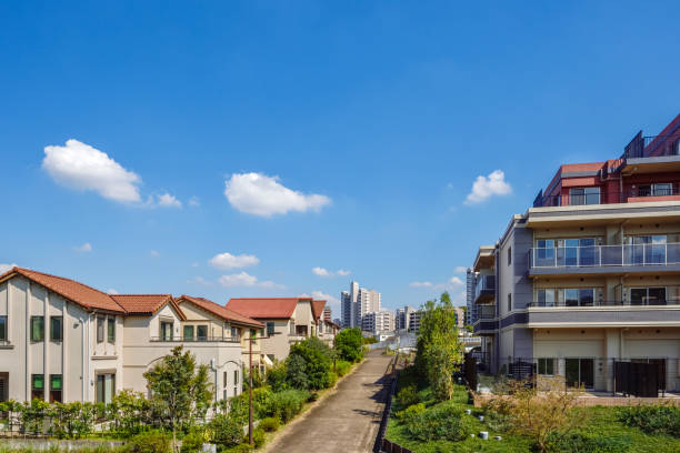 istock Residential area, Tokyo, Japan. 1429226388
