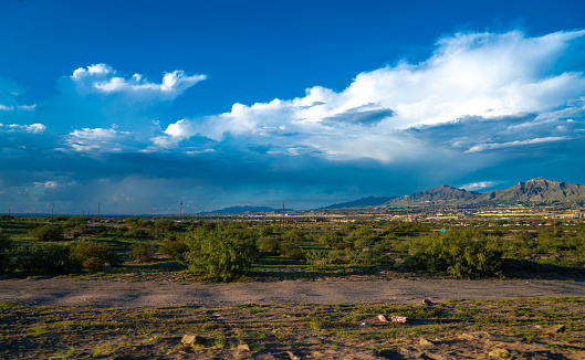 A view of Sunland park, Texas from Mexico