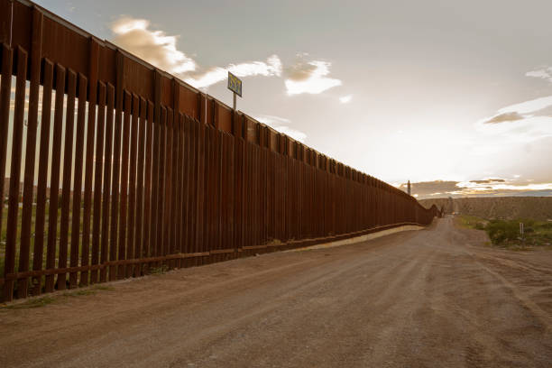 istock The wall at the border between USA and Mexico 1429257380