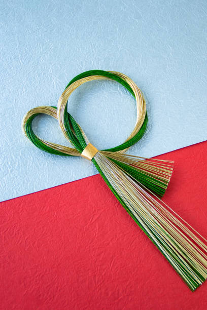 istock Japanese New Year's image-----mizuhiki and washi 1429258228