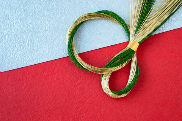 istock Japanese New Year's image-----mizuhiki and washi 1429258259