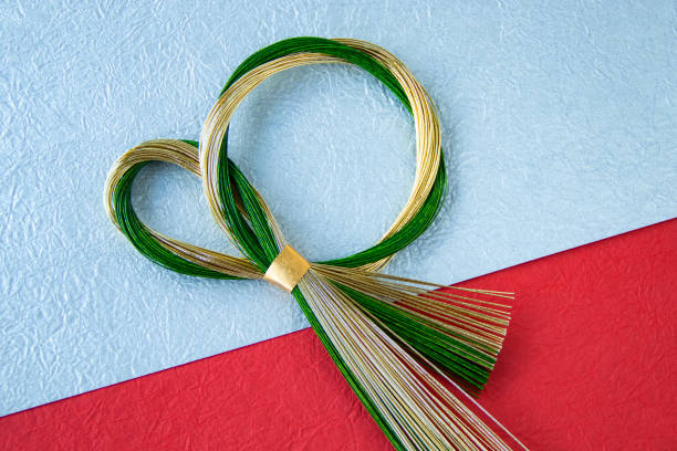 istock Japanese New Year's image-----mizuhiki and washi 1429258282