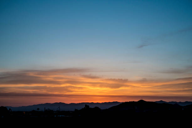 istock Orange sunless sunrise in summer 1429260084