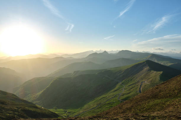 istock sunrise in the mountains of the Pyrenees. 1429264637