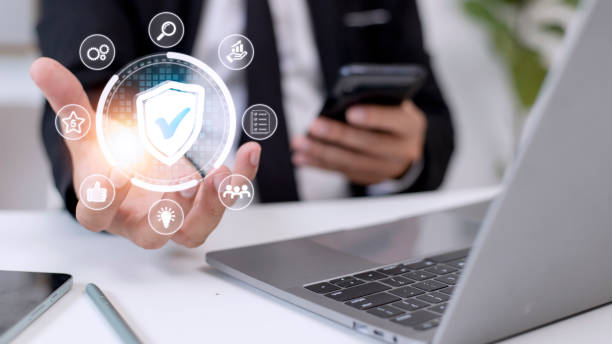 istock Quality management with Quality Assurance or QA and Quality Control or QC and improvement. Standardization and certification concept. Compliance to regulations and standards. Concept with manager. 1429268930