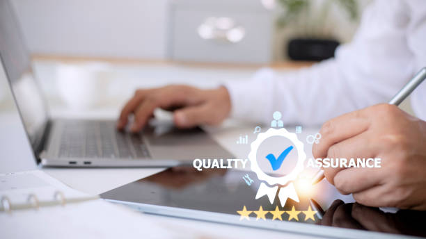 istock Quality Assurance Service Guarantee Standard Internet Business Technology Concept. 1429268964