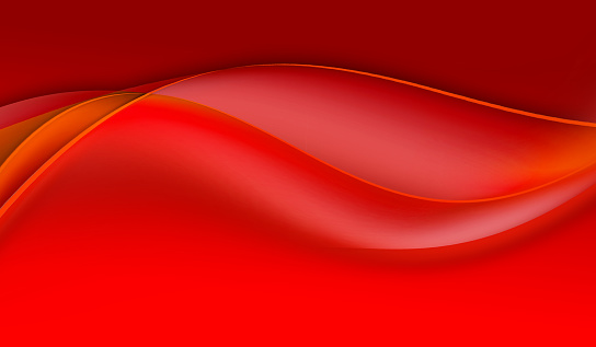 Abstract red tone wavy background