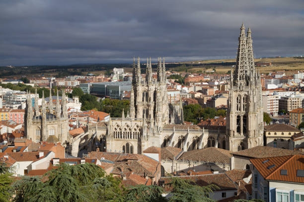 istock Burgos Cathedral from the Castle 1429292694