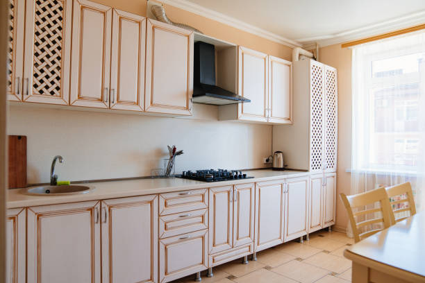 Indoor kitchen design interior