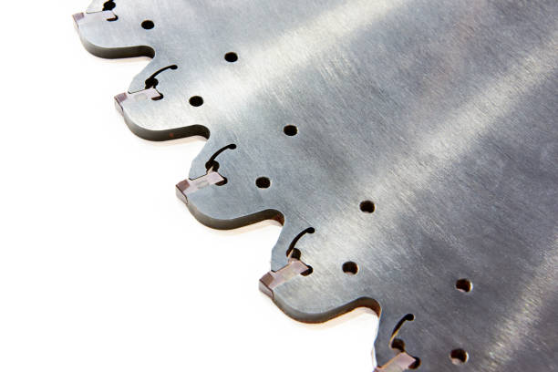 Saw blade for metal isolated white background