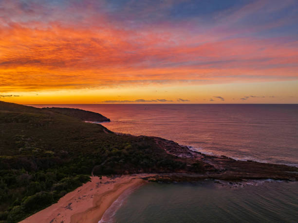 istock High cloud sunrise over the beach and mountain 1429301904