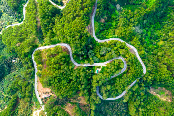 istock Dran pass seen from above is beautiful and majestic 1429303241