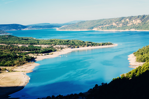 Lake Sainte Croix, Gorge du Verdon, Provence, France.