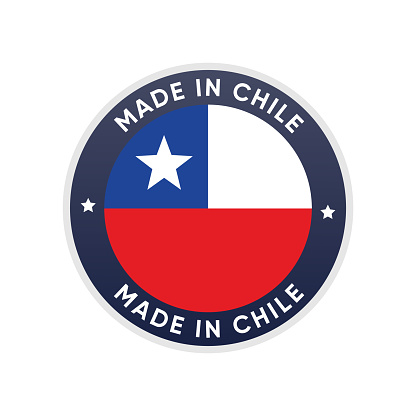 Made In Chile stamp isolated vector design