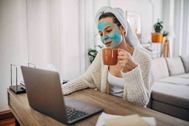 istock Young woman using laptop 1429322784