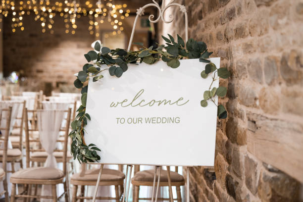 Welcome to our wedding rustic sign