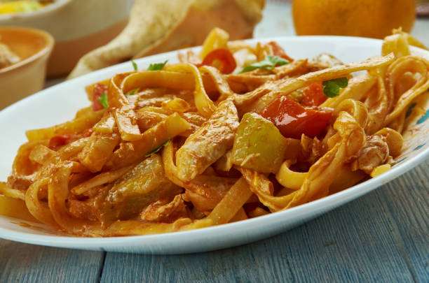 istock Creole Cajun Chicken Alfredo 1429337758