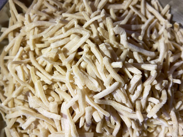 istock Turkish pasta eriste, Turkish food 1429340810
