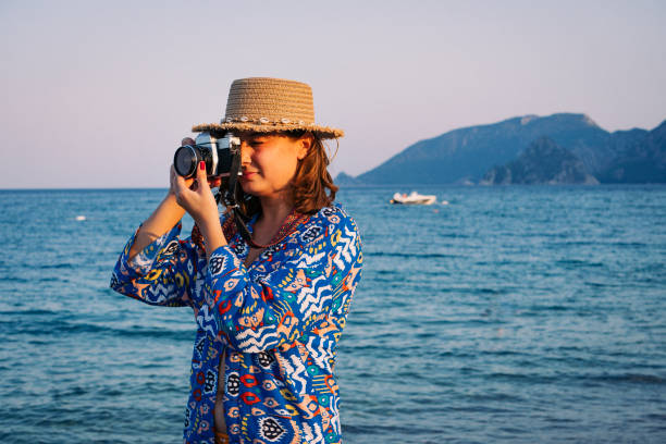 istock A young photographer on vacation 1429345707