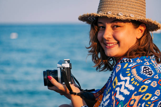istock A young photographer on vacation 1429347058