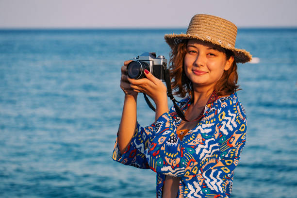 istock A young photographer on vacation 1429347115