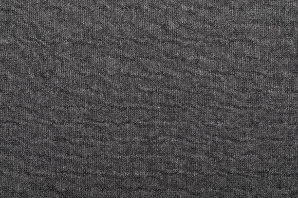 Heather grey knitted fabric textured background stock photo