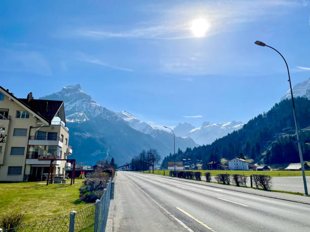 istock View of Engelberg Town 1429349430