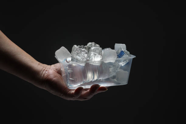 istock Full of ice cubes in freezer get ready for summer 1429353565