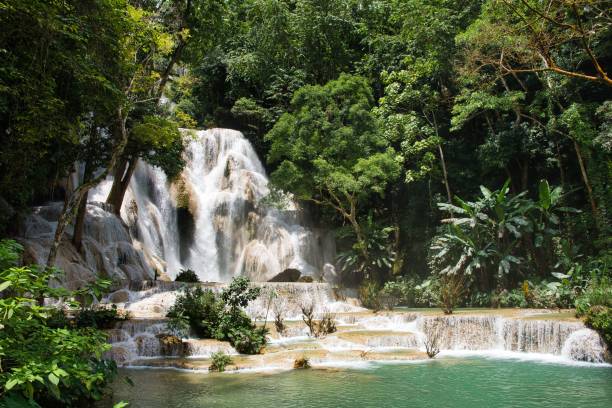 istock Kuang Si Wasserfall at Luang Prabang. High quality photo 1429361783
