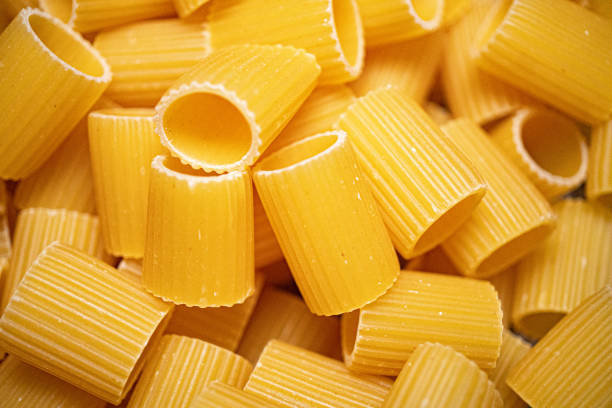 Italian rigatoni pasta Background