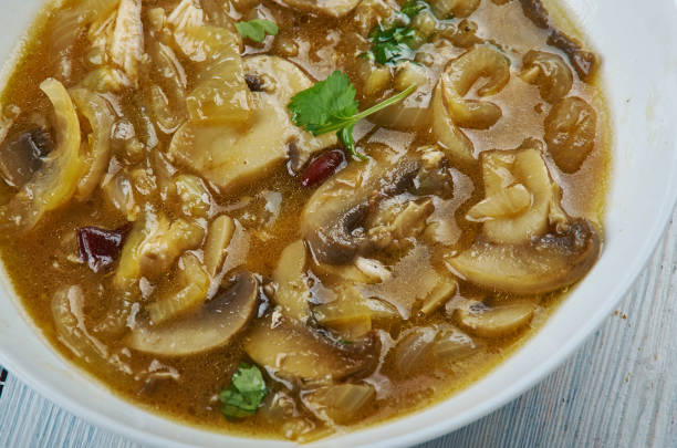 istock Caramelized Onion, Fennel,  Mushroom Soup 1429368845