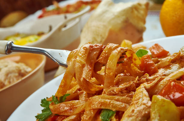 istock Creole Cajun Chicken Alfredo 1429369660