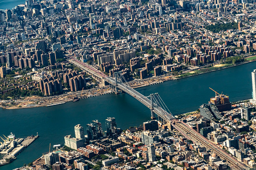Aerial View Of Ny Ny Stock Photo - Download Image Now - Aerial View