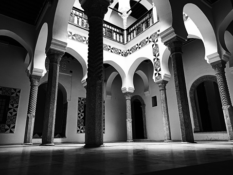 Islamic, Arab, and Ottoman architecture in the streets of the Algerian Kasbah