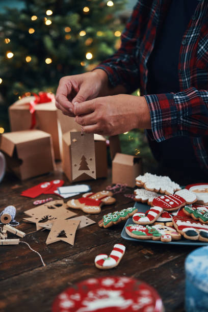 istock Packing Christmas Cookies for Christmas Present 1429424119