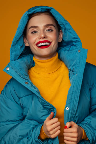 istock Beautiful emotional woman with bright make-up 1429446784