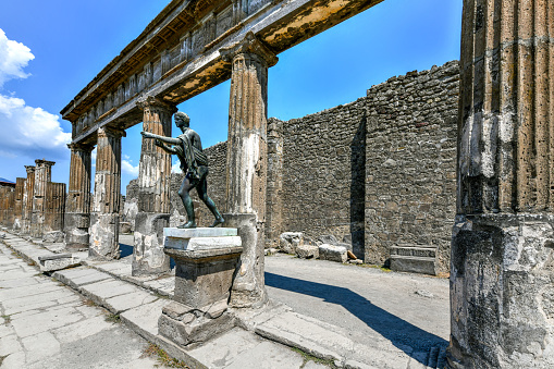 Sanctuary of Apollo in the Archaeological Park of Pompeii, Campania, Italy