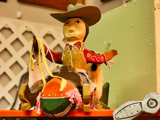 istock Wooden toy cowboy 1429461292