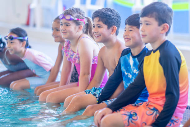 istock Children Waiting for a Swimming Lesson 1429469428