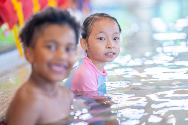 istock Young Girl in a Pool 1429475415