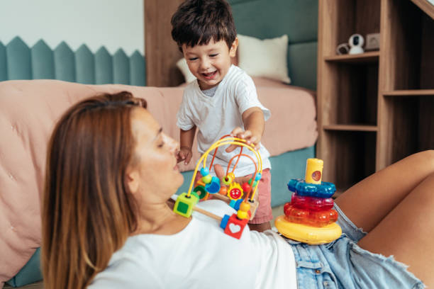 istock Mother playing with toddler 1429477557