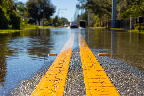 istock Flooded road after storm 1429506611