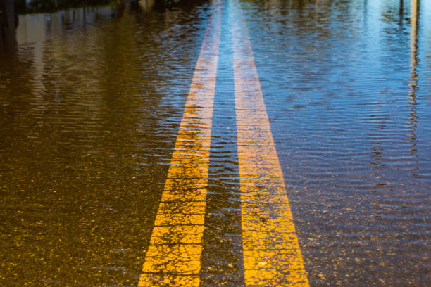 istock Flooded road after storm 1429506792