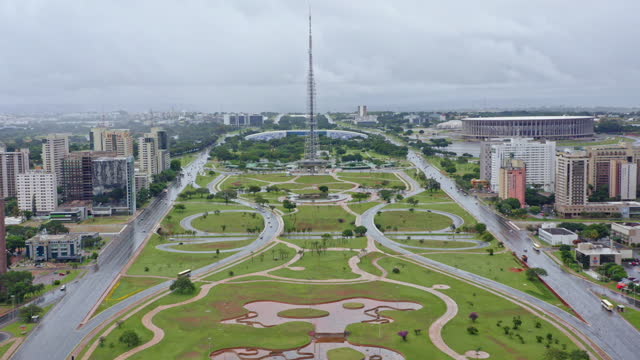Aerial view of Brasilia, Brazil